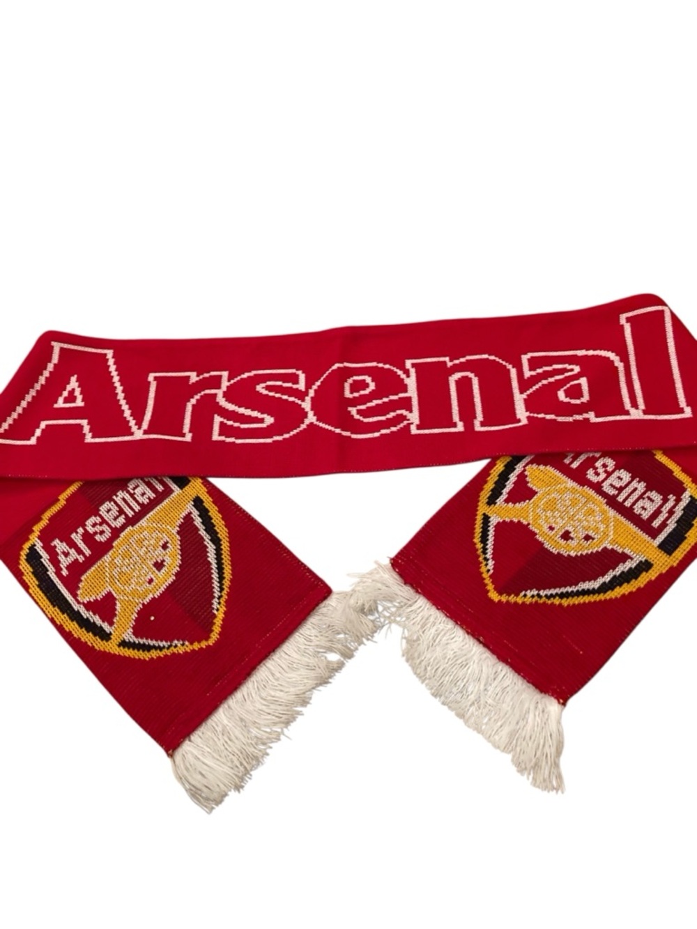 Arsenal Red Football (Soccer) Knit Scarf